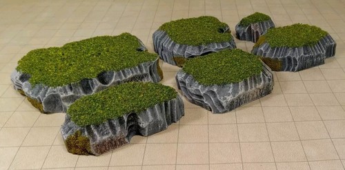 Miniature terrain grass - terrain,